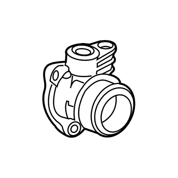 GM 55515878 Adapter, Rear 55515878 GM Adapter, Rear Illustration 1 of 1