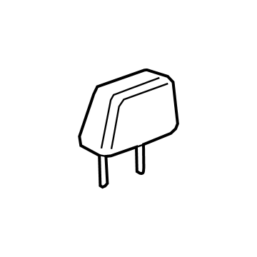 Cadillac 85157406 Headrest