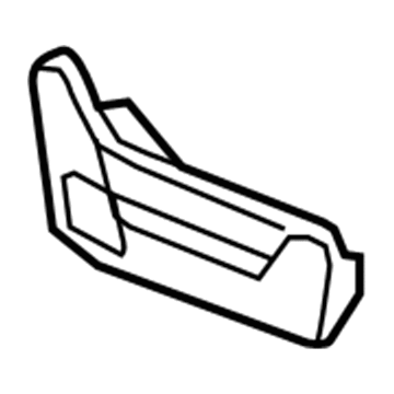 GM 15232580 Outer Finish Panel 15232580 GM Outer Finish Panel Illustration 1 of 1