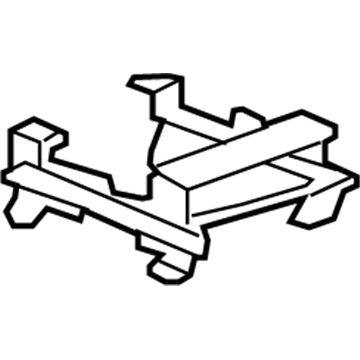 25966557 GM Seat Track, Passenger Side Illustration 1 of 1