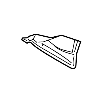 Chevy 25751098 Plenum Panel