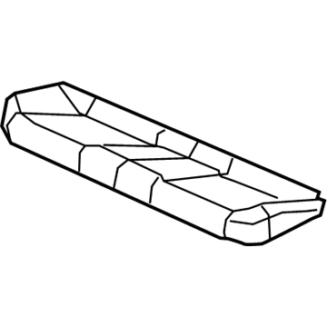 GM 92193605 Armrest Pad 92193605 GM Armrest Pad Illustration 1 of 1