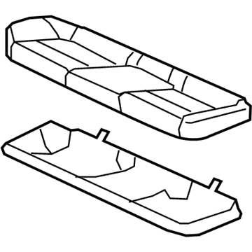 Pontiac G8 Seat Cushion - 92207893