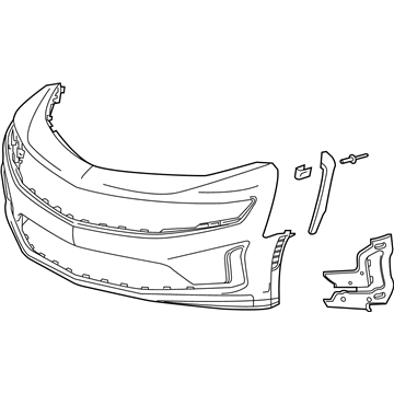 Chevy 84543060 Bumper Cover