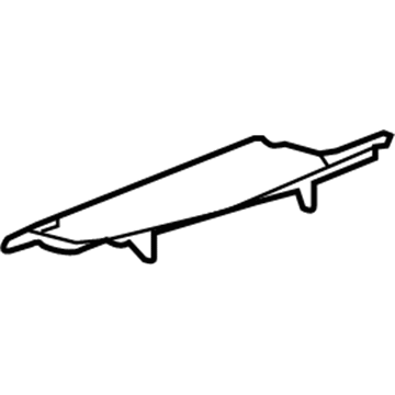 GM 22789073 Rocker Reinforcement Baffle, Passenger Side 22789073 GM Rocker Reinforcement Baffle, Passenger Side Illustration 1 of 1