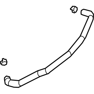 GM 84620041 Water Outlet Hose 84620041 GM Water Outlet Hose Illustration 1 of 1
