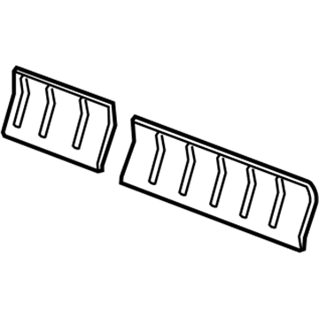 15255347 GM Trim Panel, Driver Side Illustration 1 of 1