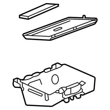 84911689 GM Compartment Illustration 1 of 1