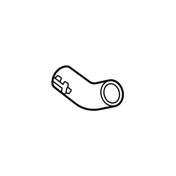GM 12670266 Outlet Hose 12670266 GM Outlet Hose Illustration 1 of 1