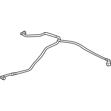 GM 42737680 Air Hose 42737680 GM Air Hose Illustration 1 of 1