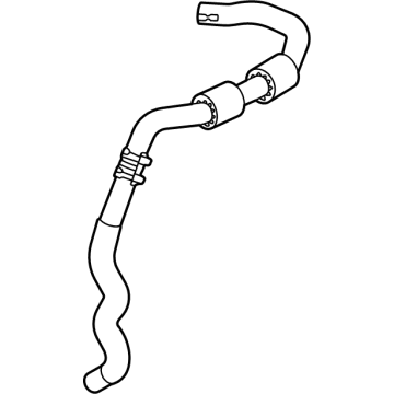 GM 42755860 Reservoir Hose 42755860 GM Reservoir Hose Illustration 1 of 1