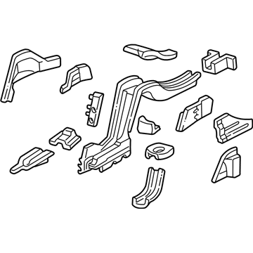 Chevy 10292630 Sidemember Rail