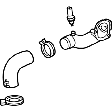 Chevy 12734311 Water Inlet
