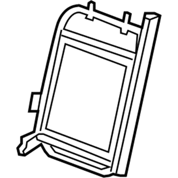 88849036 GM Seat Back Frame Illustration 1 of 1