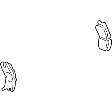 Chevy 19149251 Rear Pads