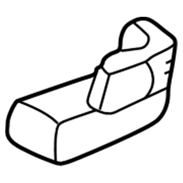 Chevy 12474754 Center Seat Belt