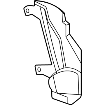 84915005 GM Side Trim Panel, Rear Driver Side Illustration 1 of 1