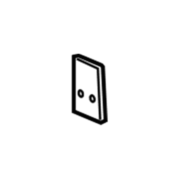 15785420 GM Anchor Plate, Driver Side Illustration 1 of 1