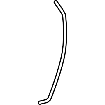 22893934 GM Rear Weatherstrip, Driver Side Illustration 1 of 1