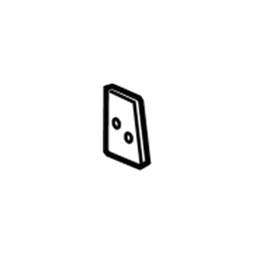 15868708 GM Anchor Plate, Driver Side Illustration 1 of 1