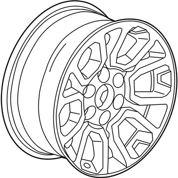 GMC Sierra 1500 Limited Spare Wheel - 22815067