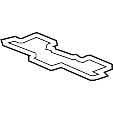 GM 20794560 Mat, Rear 20794560 GM Mat, Rear Illustration 1 of 1