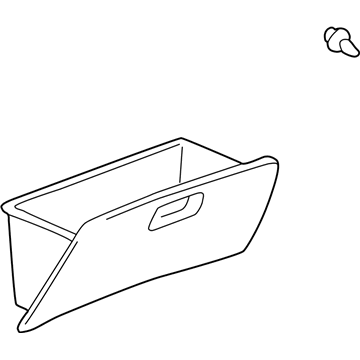 Pontiac 88970567 Glove Box Assembly