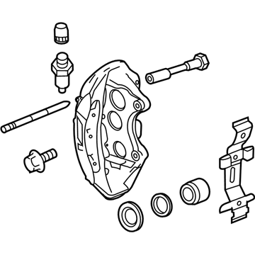 Cadillac CTS Brake Caliper - 25912477