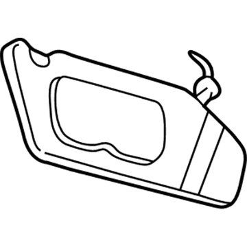 Chevy Classic Sun Visor - 15783922