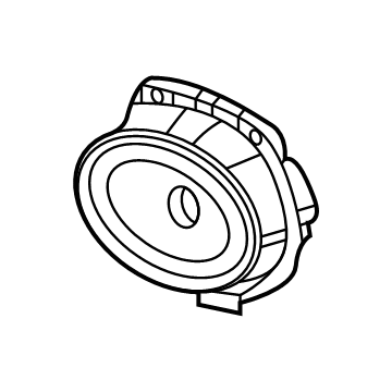 GM 23509331 Front Driver Speaker 23509331 GM Front Driver Speaker Illustration 1 of 1