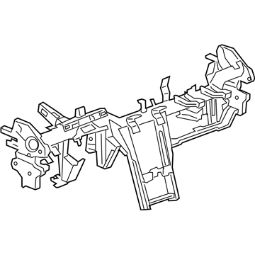GM 84750827 Reinforcement Beam 84750827 GM Reinforcement Beam Illustration 1 of 1