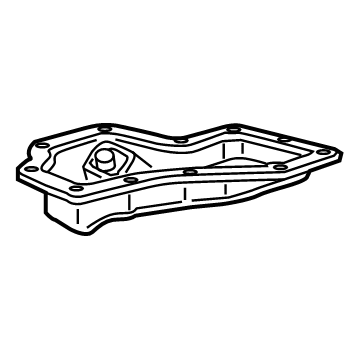 12647615 GM Oil Pan Illustration 1 of 1