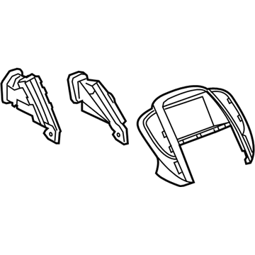 Buick Dash Panel Vent Portion Covers - 9008516