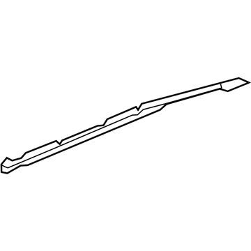 GM 15762820 Sealing Strip, Front Passenger Side 15762820 GM Sealing Strip, Front Passenger Side Illustration 1 of 1