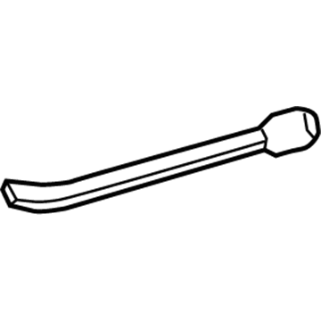 15159505 GM Side Support, Front Illustration 1 of 1