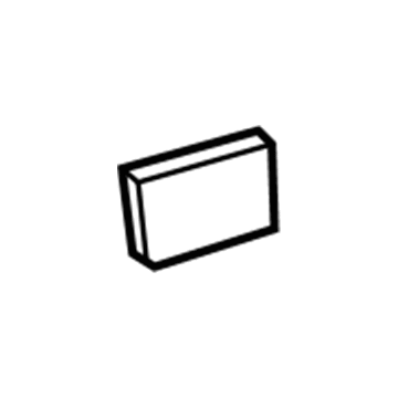 GM 15097889 Upper Reinforcement Stiffener, Front 15097889 GM Upper Reinforcement Stiffener, Front Illustration 1 of 1