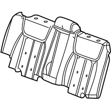 Cadillac DTS Seat Cushion - 15823673
