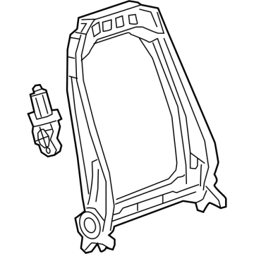 GMC 13551871 Seat Back Frame
