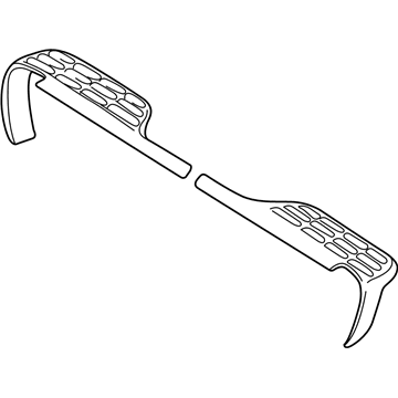 15756335 GM Step Pad, Rear Driver Side Illustration 1 of 1