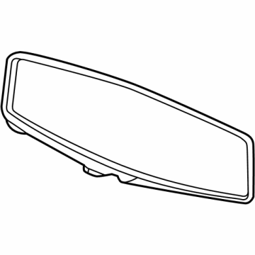 Chevy 13524917 Mirror Inside
