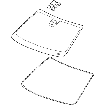 Chevy 86539023 Windshield