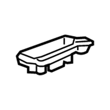 84004990 GM Hazard Switch Retainer Plate Illustration 1 of 1
