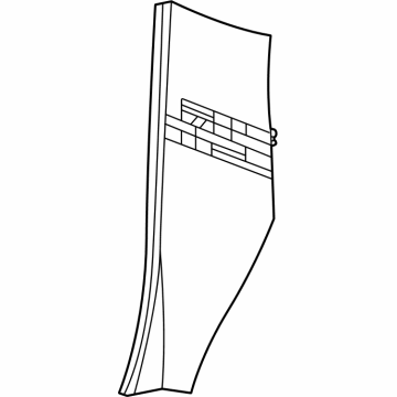GM 85558530 Cover Assembly-Instrument Panel Outer Trim *Vy Dark Atmosp 85558530 GM Cover Assembly-Instrument Panel Outer Trim *Vy Dark Atmosp Illustration 1 of 1