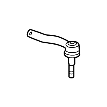 GM 85557404 Outer Tie Rod, Passenger Side 85557404 GM Outer Tie Rod, Passenger Side Illustration 1 of 1