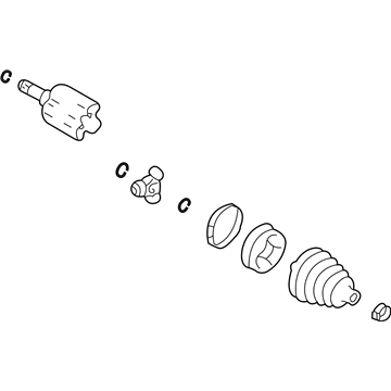 26039289 GM Inner CV Joint, Front Illustration 1 of 1