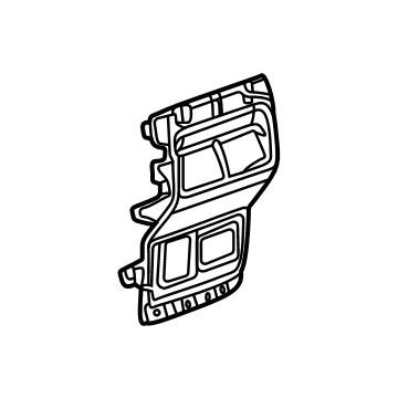 GM 84402725 Trim Plate 84402725 GM Trim Plate Illustration 1 of 1