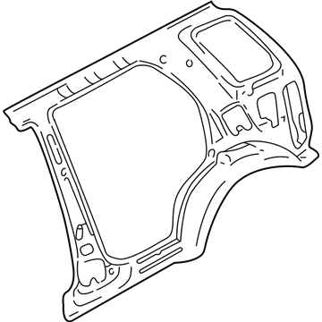 Chevy 30021101 Inner Panel