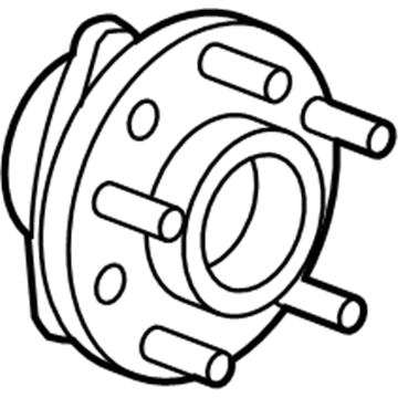 Chevy 88964096 Hub & Bearing
