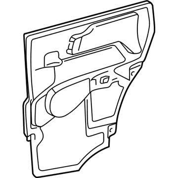 Chevy 15006227 Water Deflector