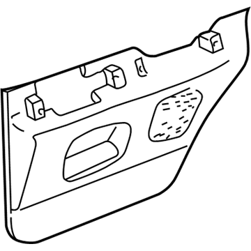 Chevy 15721861 Door Trim Panel